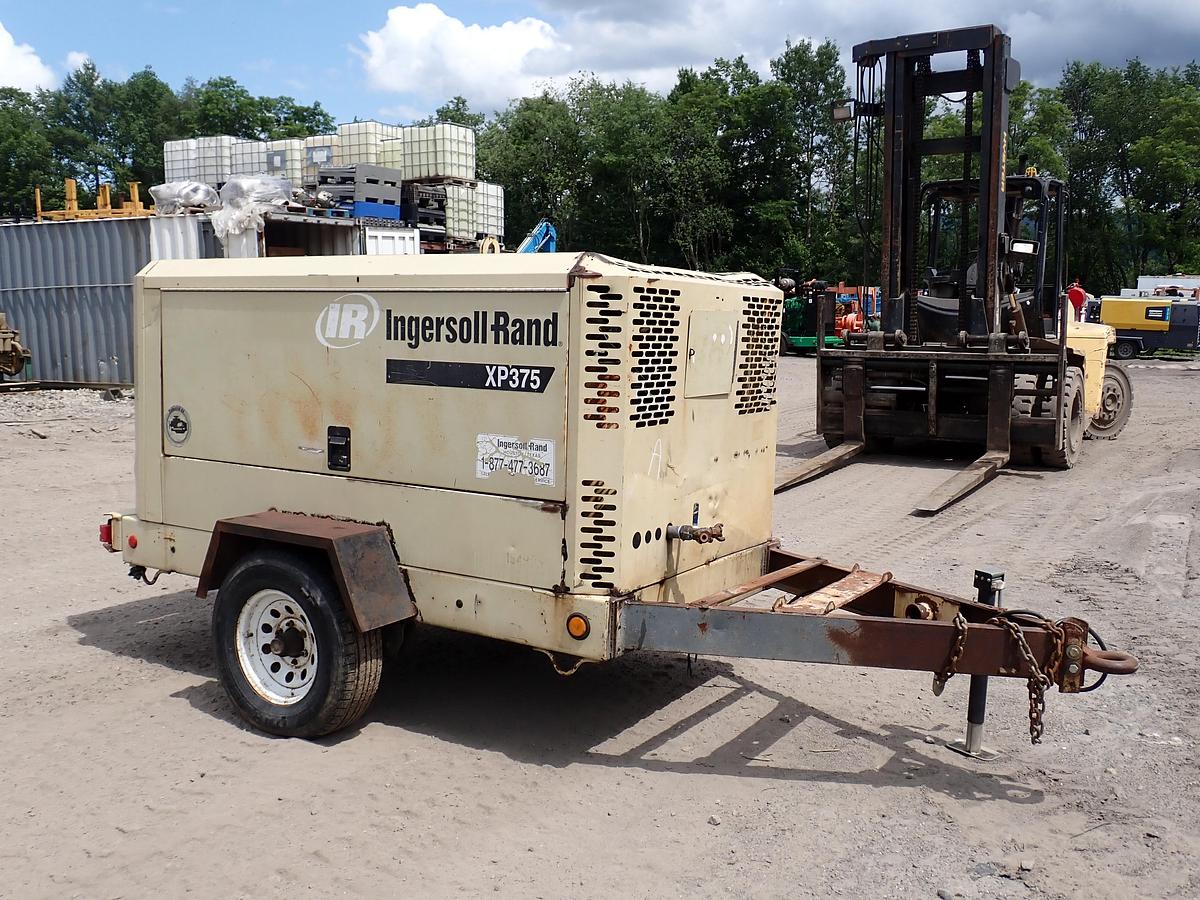 Used 2010 Ingersoll Rand XP375WIR Air Compressor