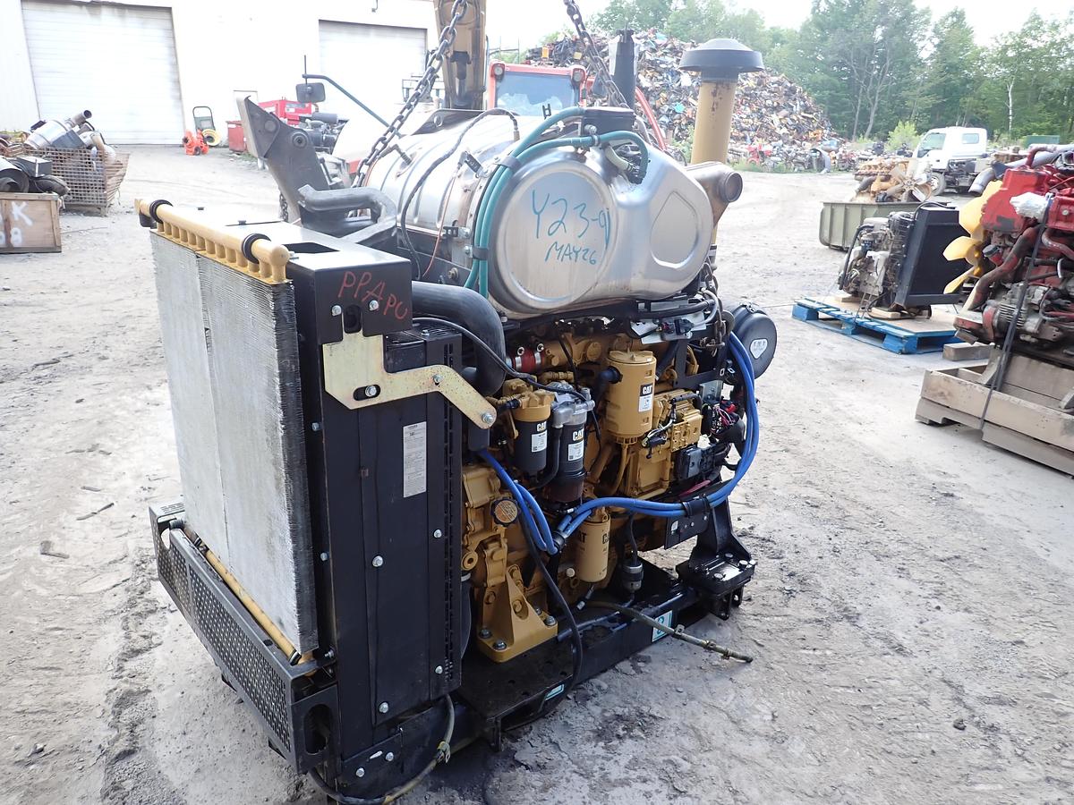 Used 2016 CAT C7.1 Diesel Engine POWER UNIT AR # 446-8876 300 HOURS
