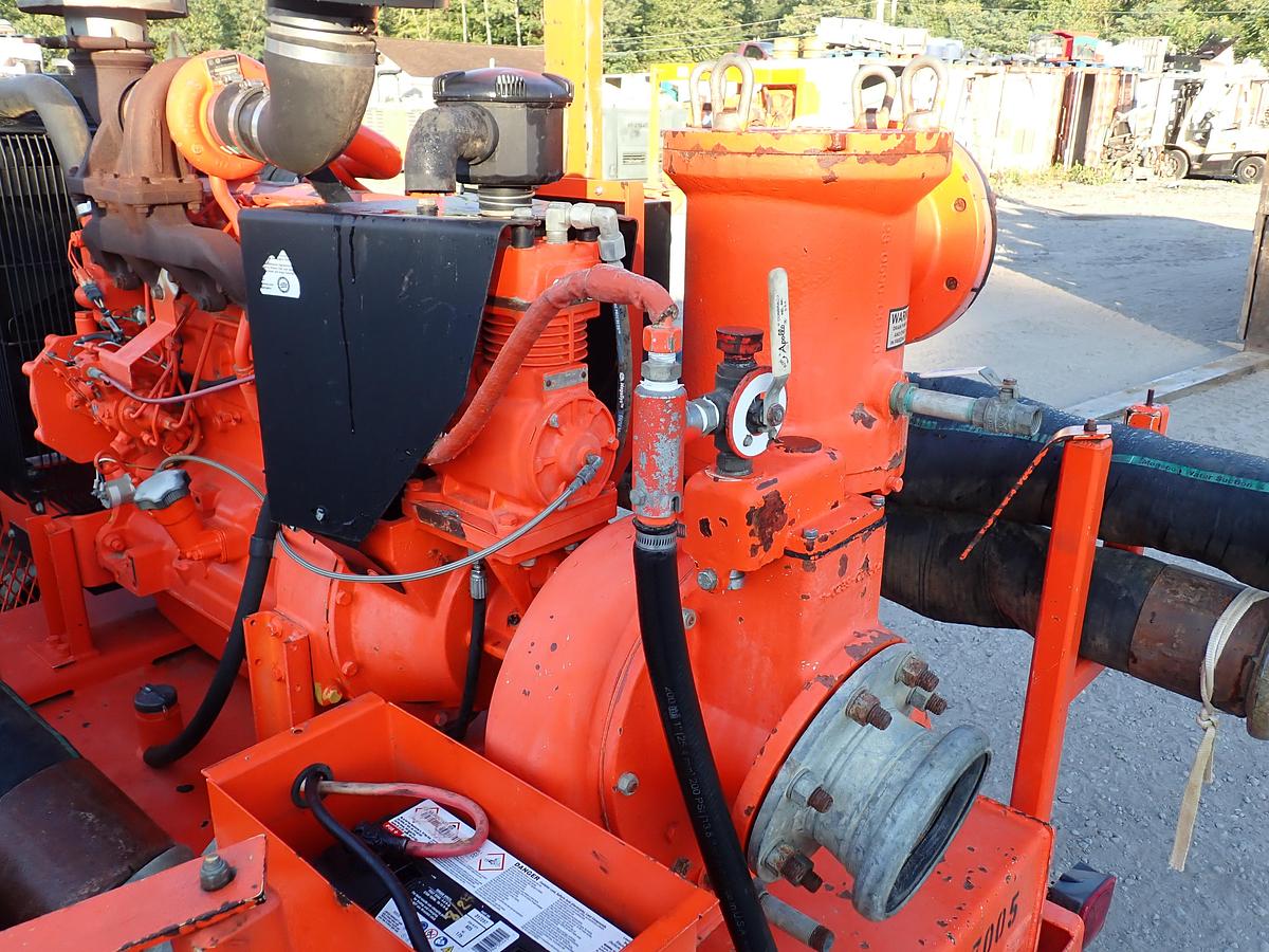 Used 2017 Godwin CD150M 6" Water Pump JOHN DEERE DIESEL