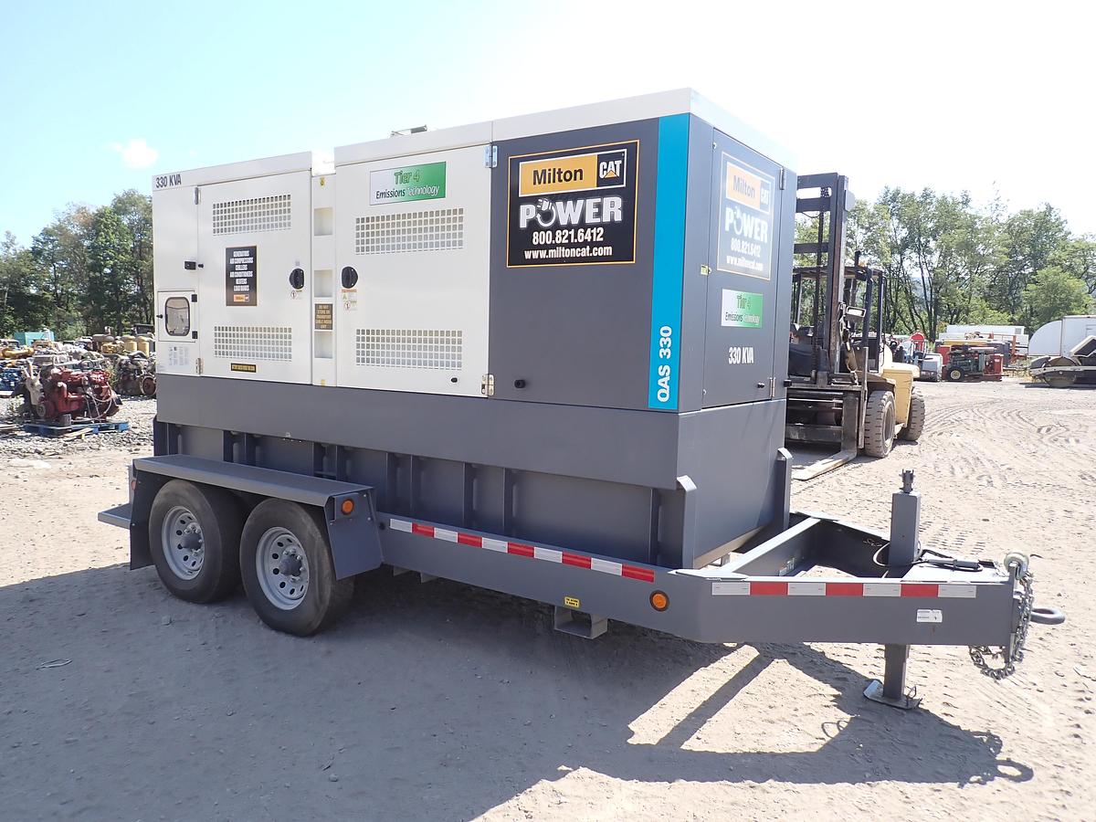 2023 Atlas Copco QAS330 UNUSED 264 KW Generator Set 