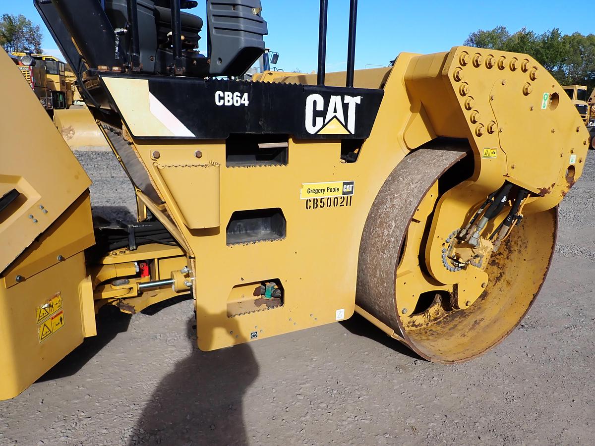 Used 2015 CAT CB64 Double Drum Roller