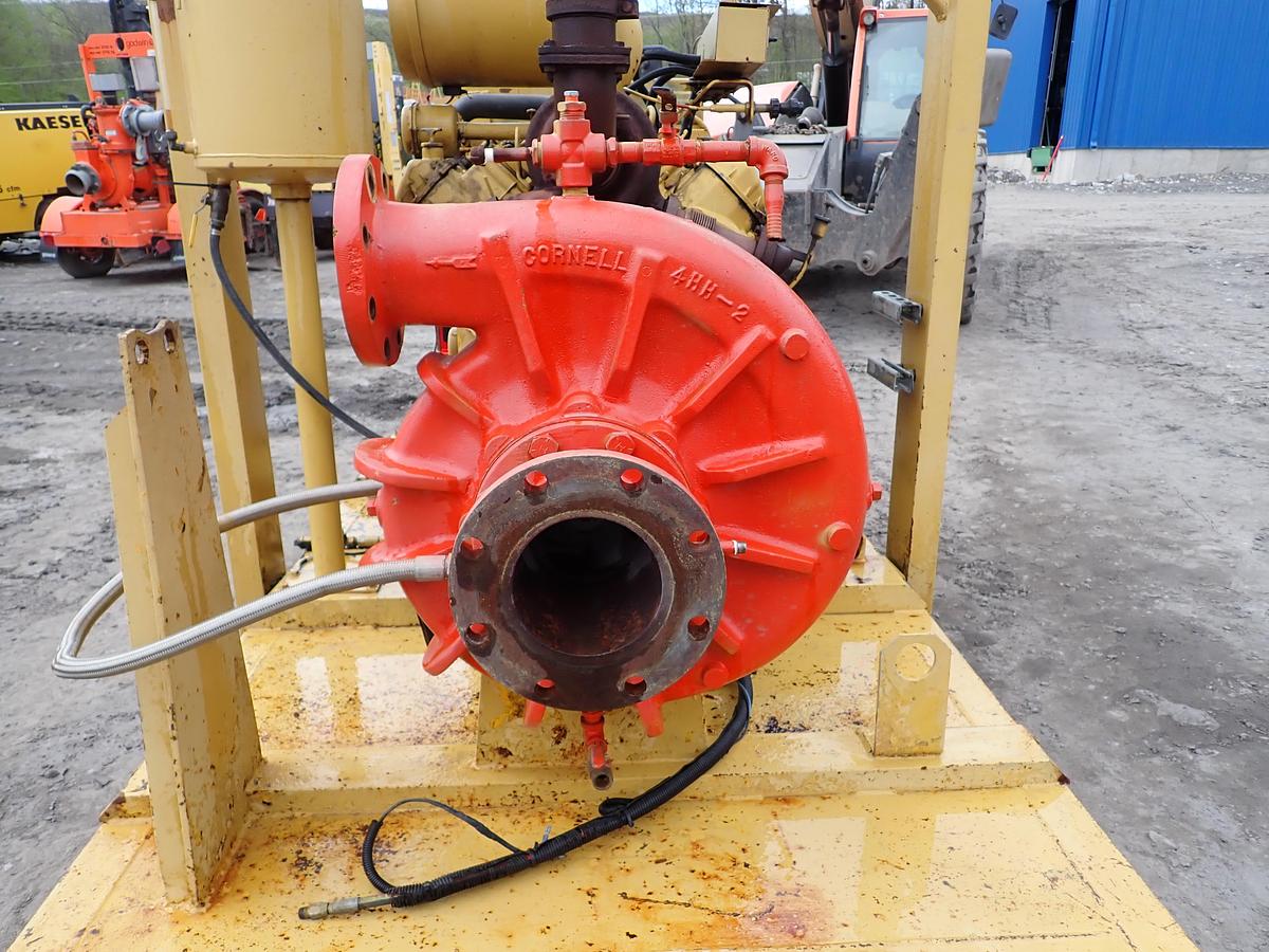 Used Cornell 4HH 6x4 High Pressure Water Pump CAT DIESEL
