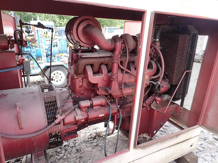 Used White Hercules D4800T Turbo Diesel Engine LOW HOURS! RUNS MINT! VIDEO! 2-135