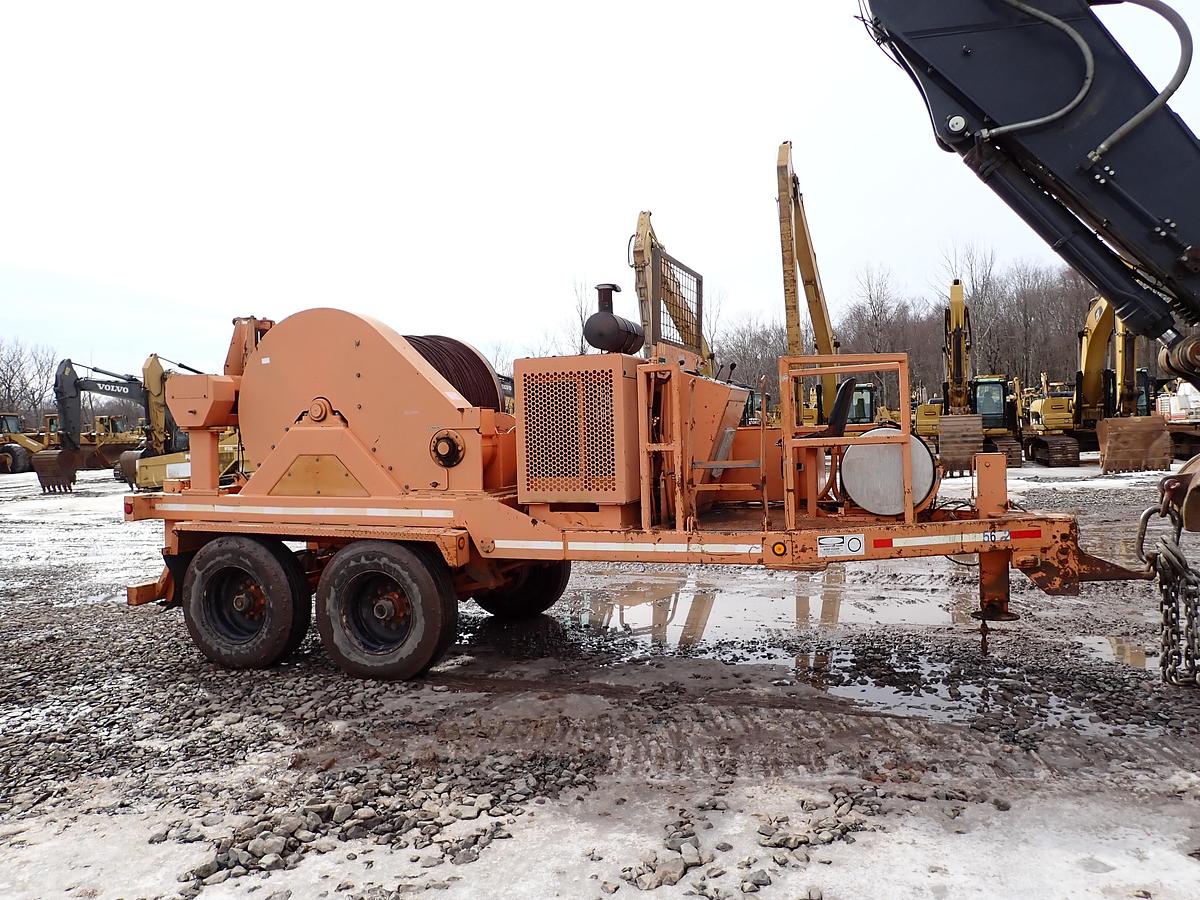 Used 2007 Wagner-Smith T-1DP-300 Single Drum Cable Puller 