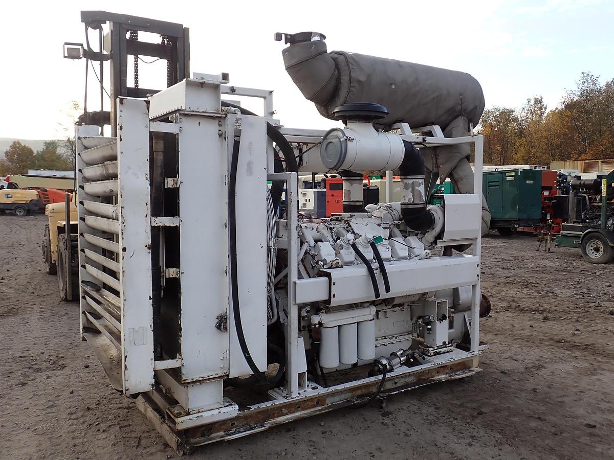 Used 2008 MTU 12V2000 Diesel Engine POWER UNIT 1005 HP