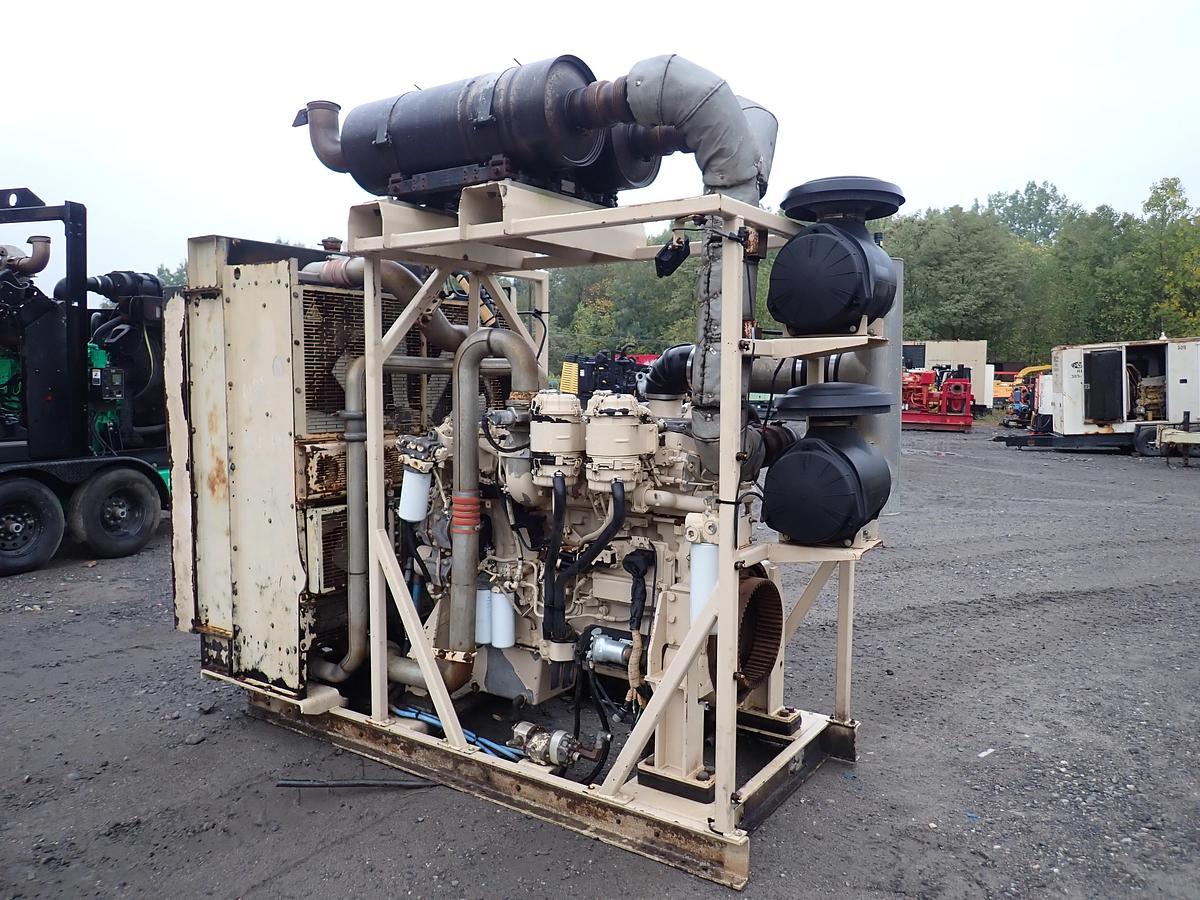Used 2011 CAT C18 Twin Turbo Engine POWER UNIT 800 HP 