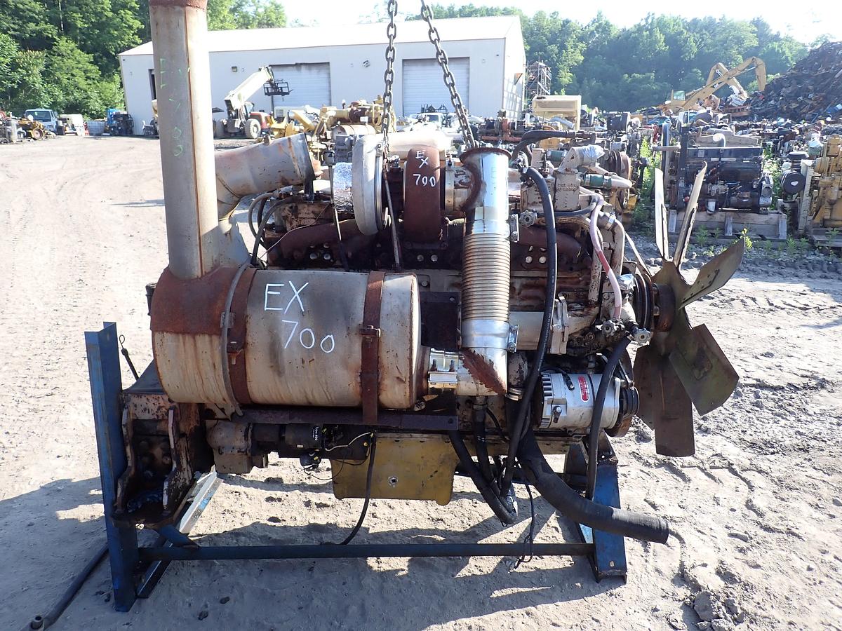 Used Cummins NTA855 C450 LOW HOUR Diesel Engine Hitachi EX700 Excavator
