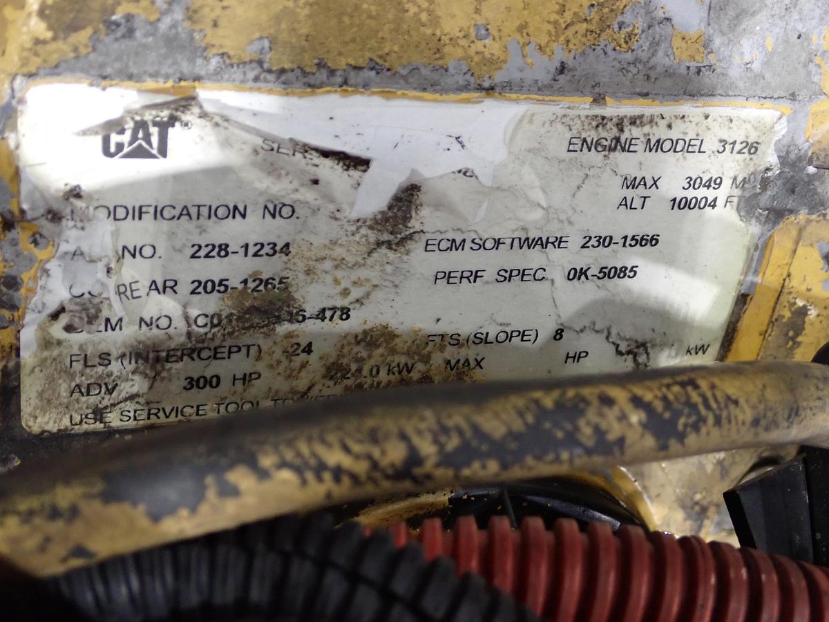 Used 2003 CAT 3126E Diesel Engine 300 HP