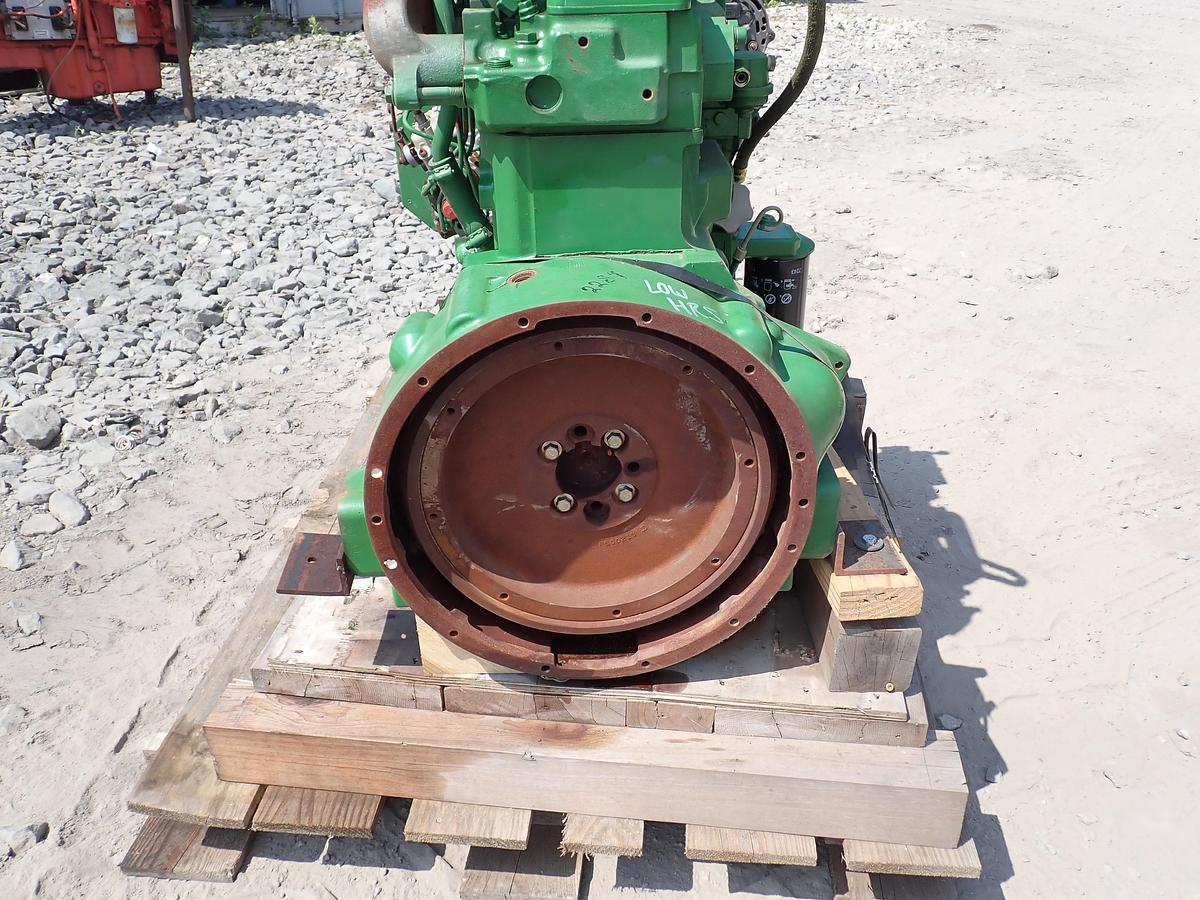 Used John Deere 4045TF151 Diesel Engine LOW HOUR GOV'T SURPLUS