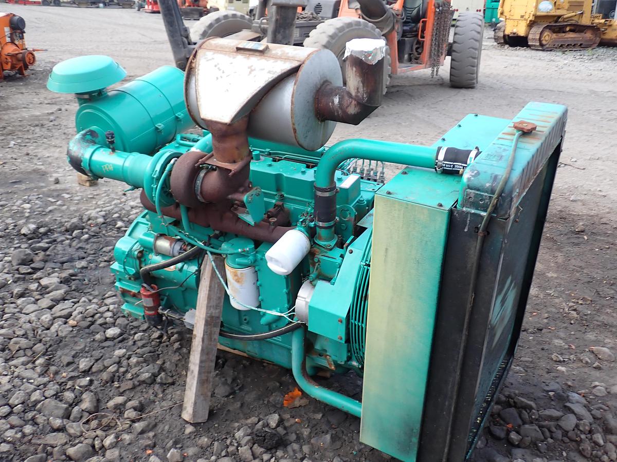 Used 1988 Cummins 6CT 8.3 Diesel Engine 651 HOURS!