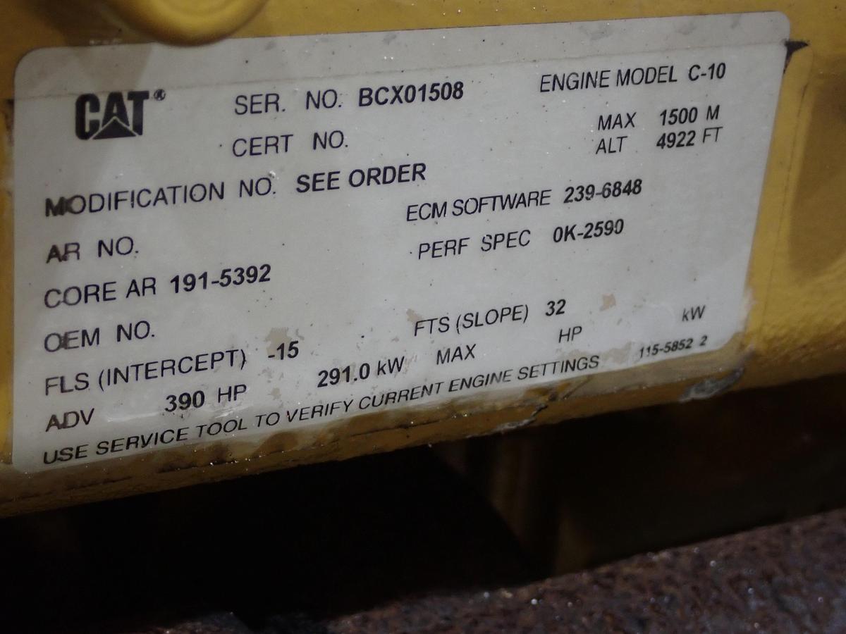 Used 2003 CAT C10 Industrial Diesel Engine AR # 191-5392