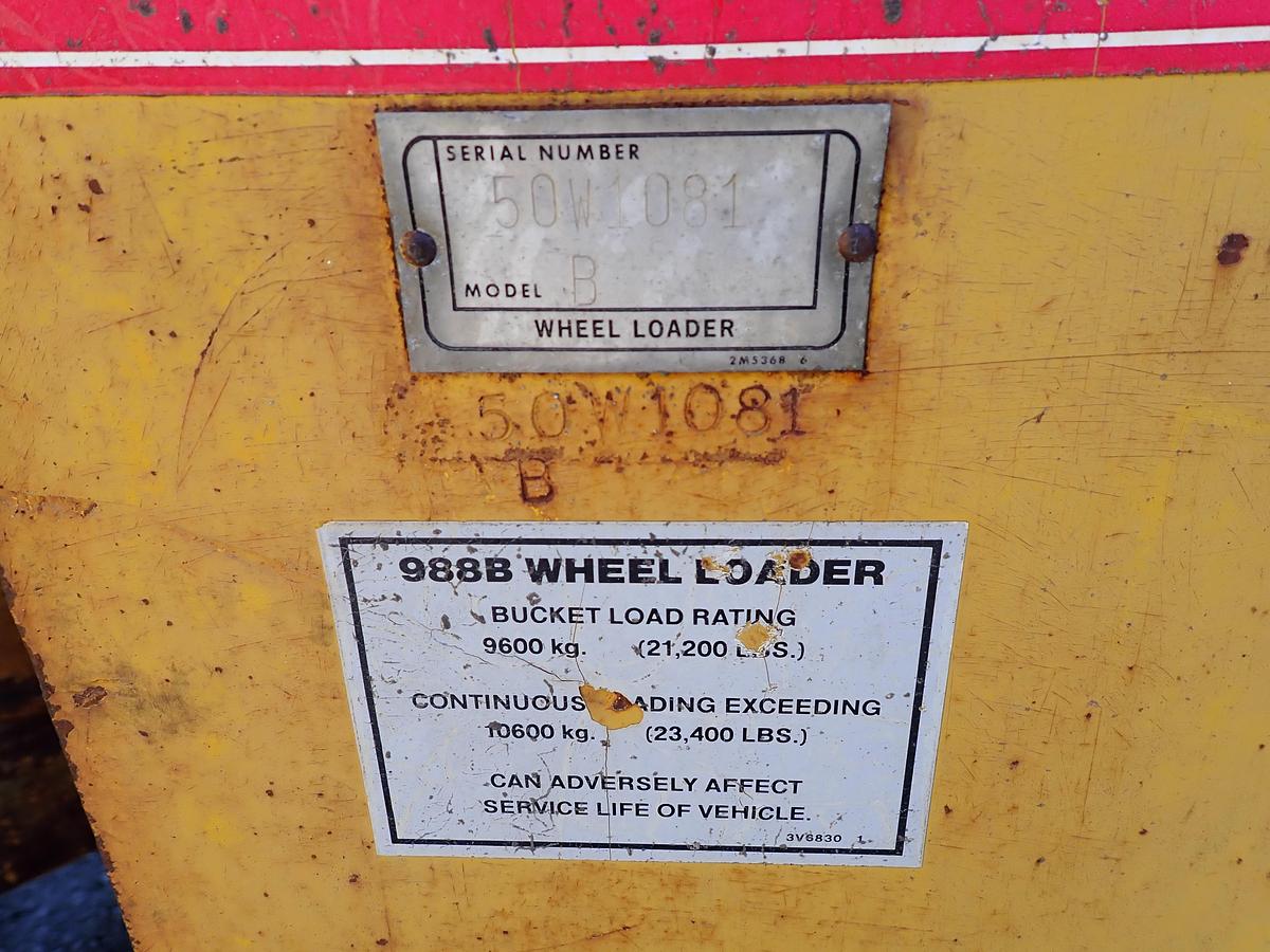 Used 1977 CAT 988B Wheel Loader