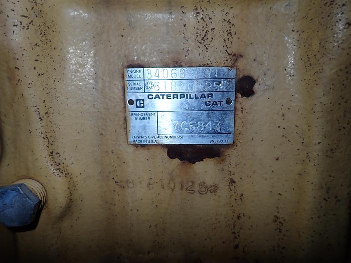 Used Caterpillar 3406B DITA Diesel Engine Power Unit
