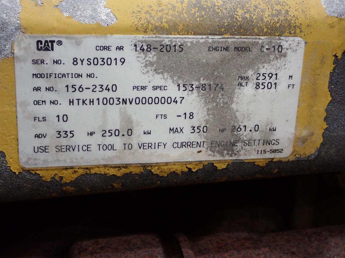 Used 1998 CAT C10 Diesel Engine AR # 156-2340