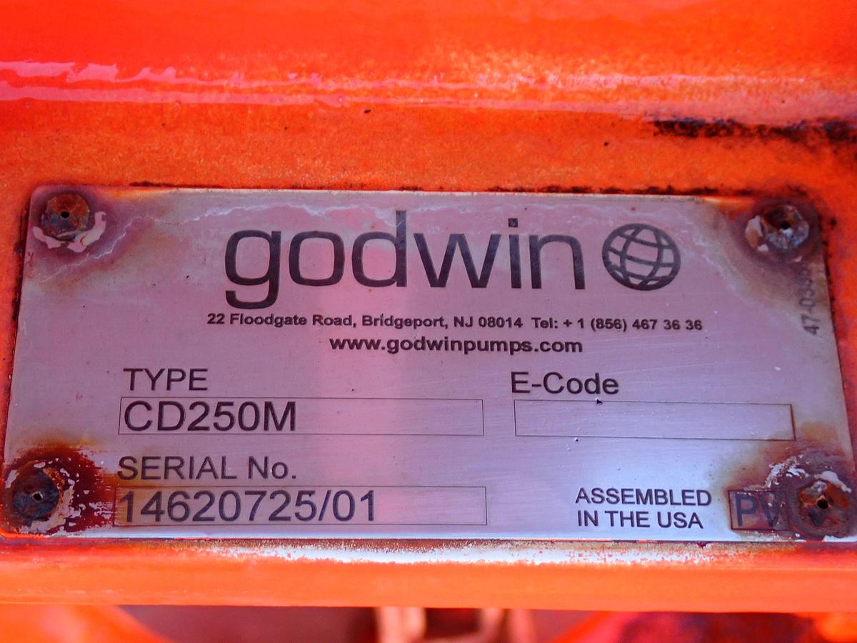 Used 2014 Godwin CD250M 10" Water Pump
