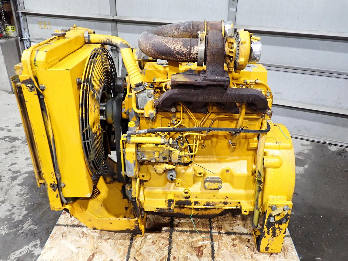 Used John Deere 4045TF150 Turbo Diesel Engine 115 HP