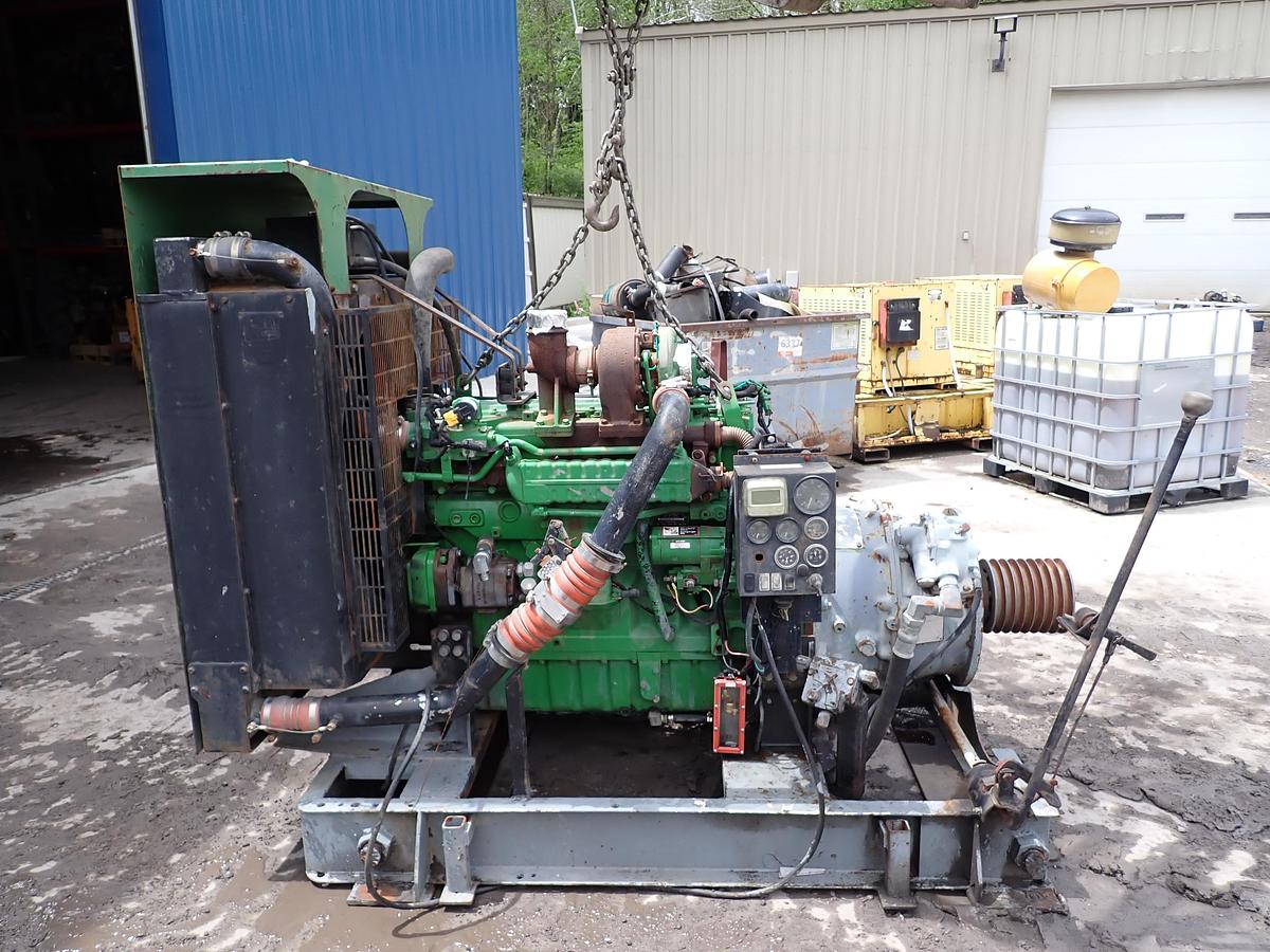 Used 2007 John Deere 6090HF485 Diesel Engine POWER UNIT
