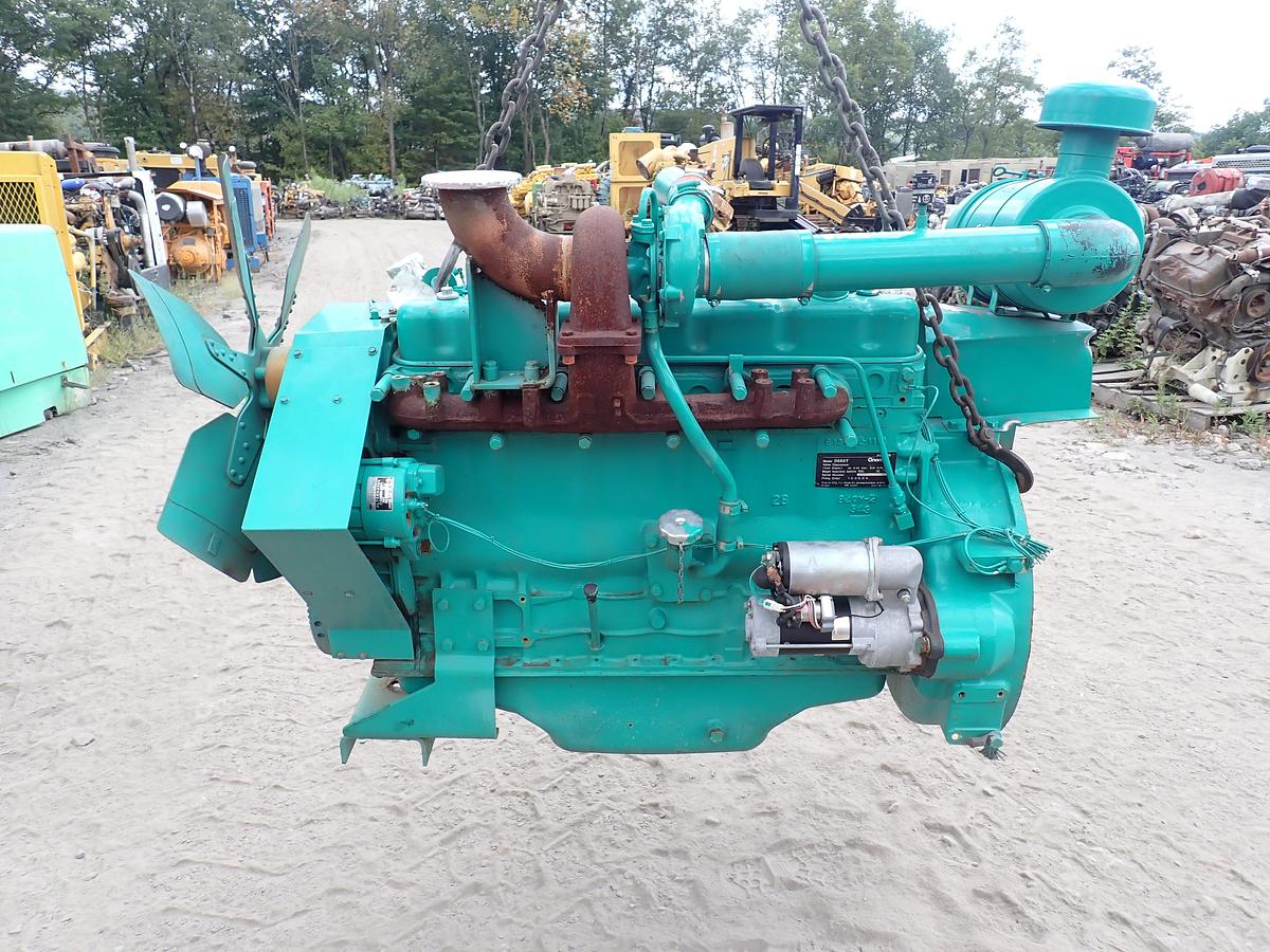 Used Komatsu S6D105-1 Turbo Diesel Engine 1345 HOURS!