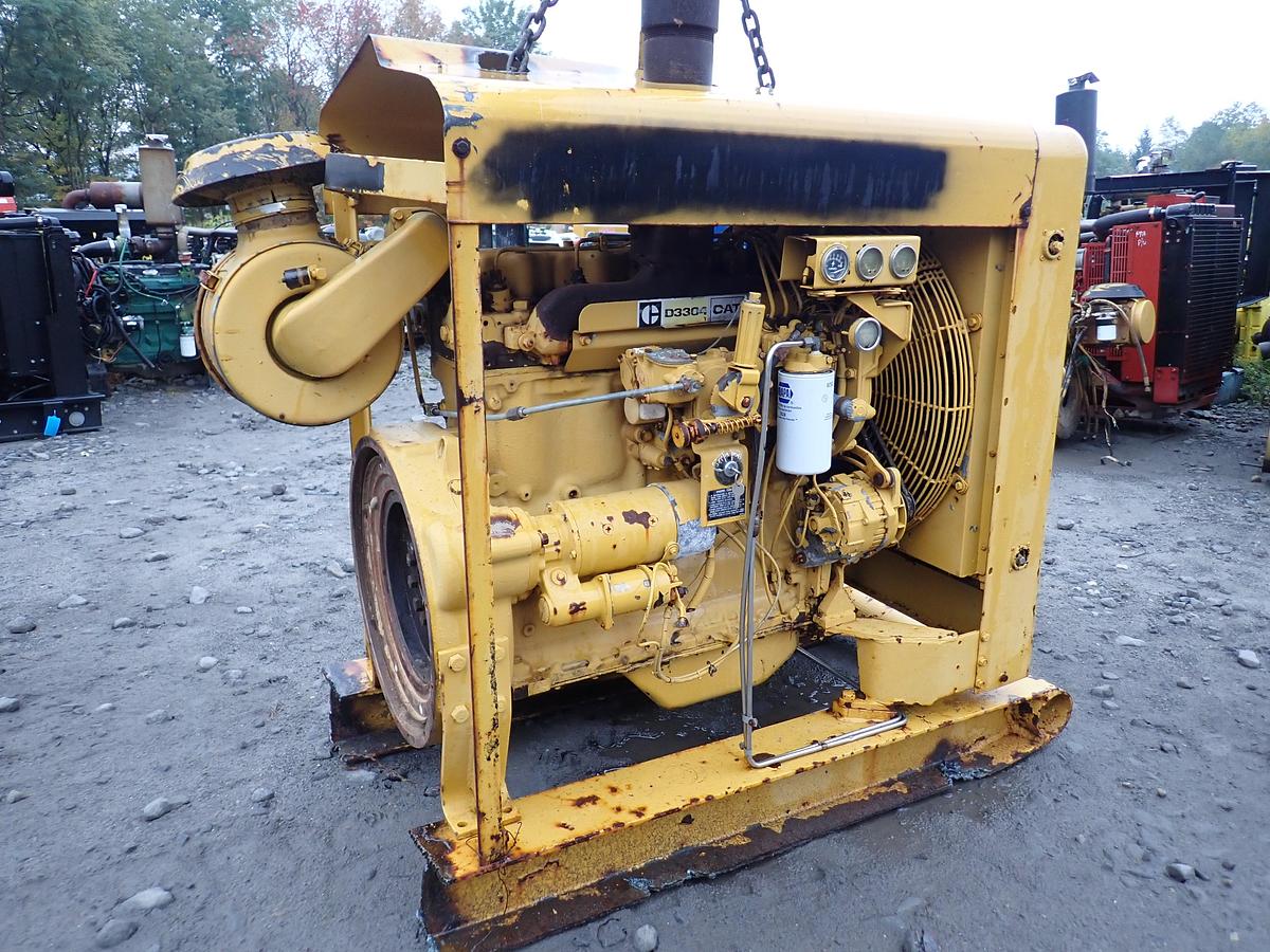 Used CAT 3304 PC Diesel Engine POWER UNIT