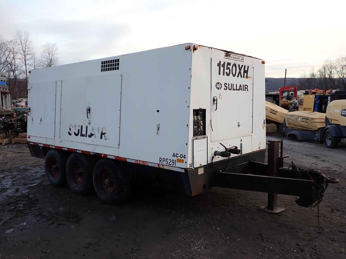 Used 2006 Sullair 1150XHA 350 PSI Air Compressor CAT DIESEL