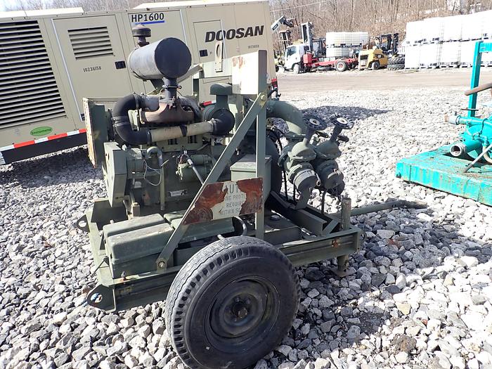 Used Gorman Rupp 04A13-F3L GOV'T SURPLUS WATER PUMP