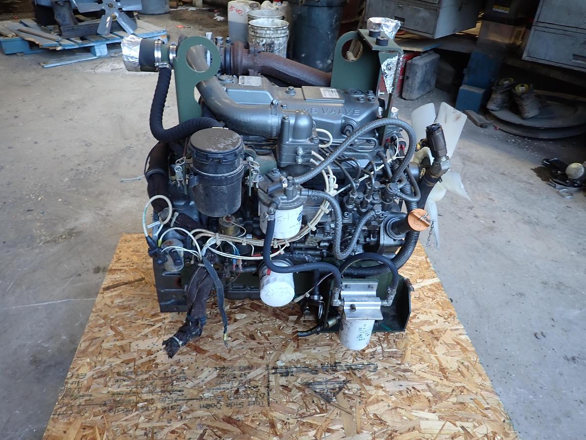 Used Yanmar 4TNV84T Turbo Diesel Engine 422 HOURS!