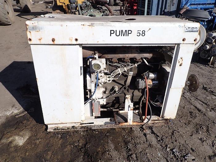 Used John Deere 6068TF150 Turbo Diesel Engine POWER UNIT! VIDEO! PTO CLUTCH! 6068T