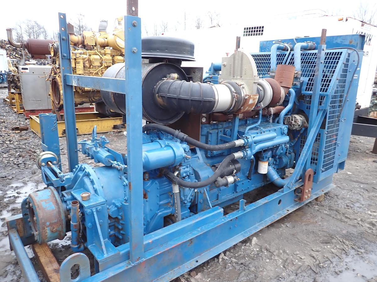 Used 1981 Cummins KTA19C Turbo Diesel POWER UNIT CPL 293 