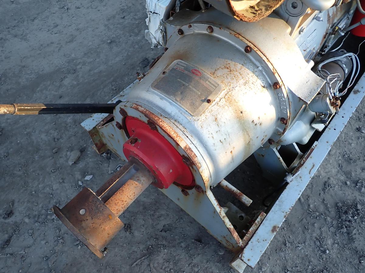 Used 2000 Cummins N14-C Diesel Engine POWER UNIT w/ PTO CLUTCH