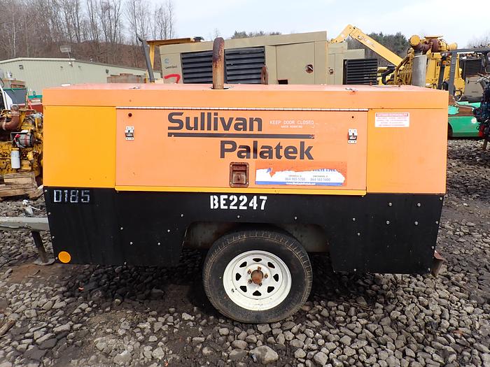 Used 2012 Sullivan Palatek DF185PJD 185 Air Compressor