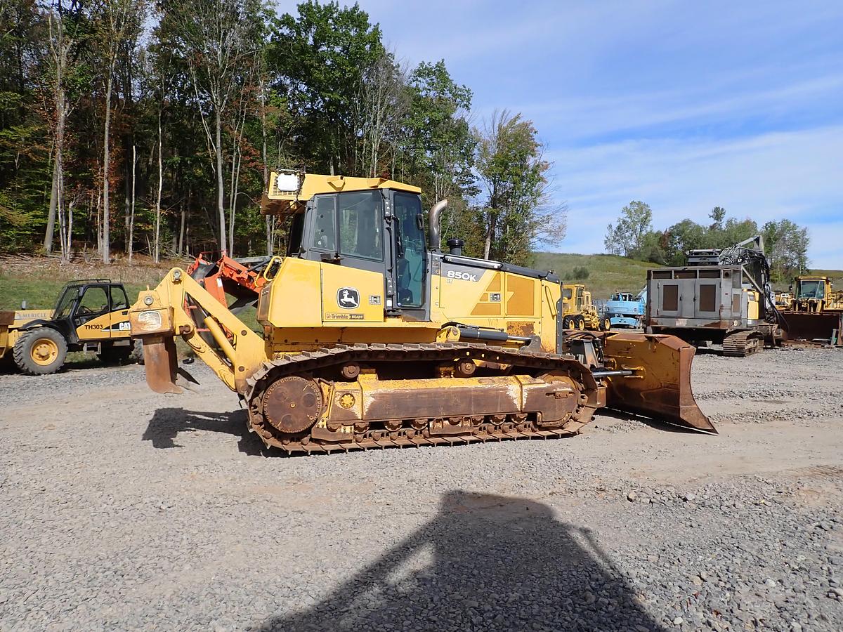 Used 2012 John Deere 850K LT Crawler Dozer REAR RIPPER