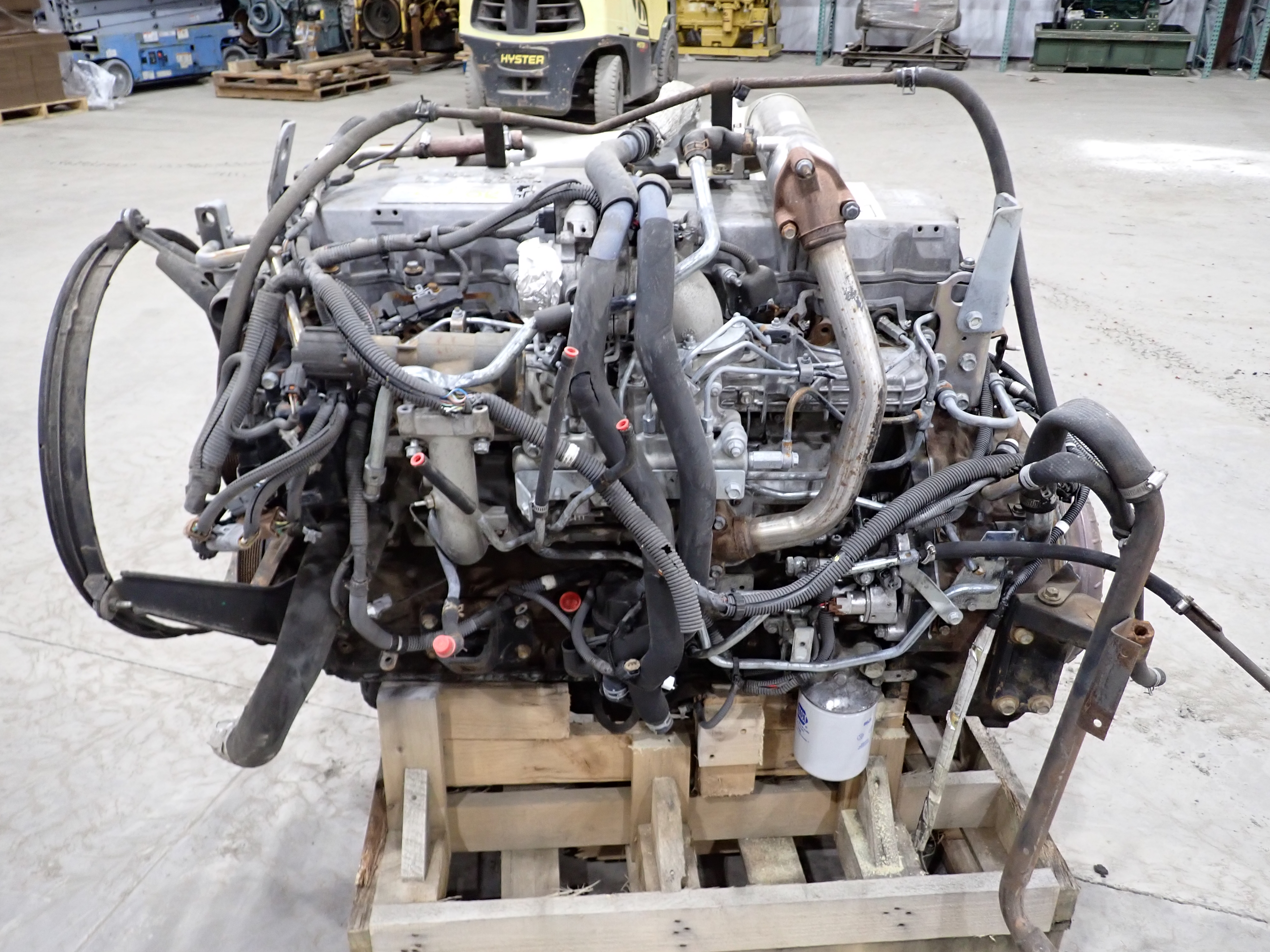 Used 2008 Isuzu 6HK1 Diesel Truck Engine