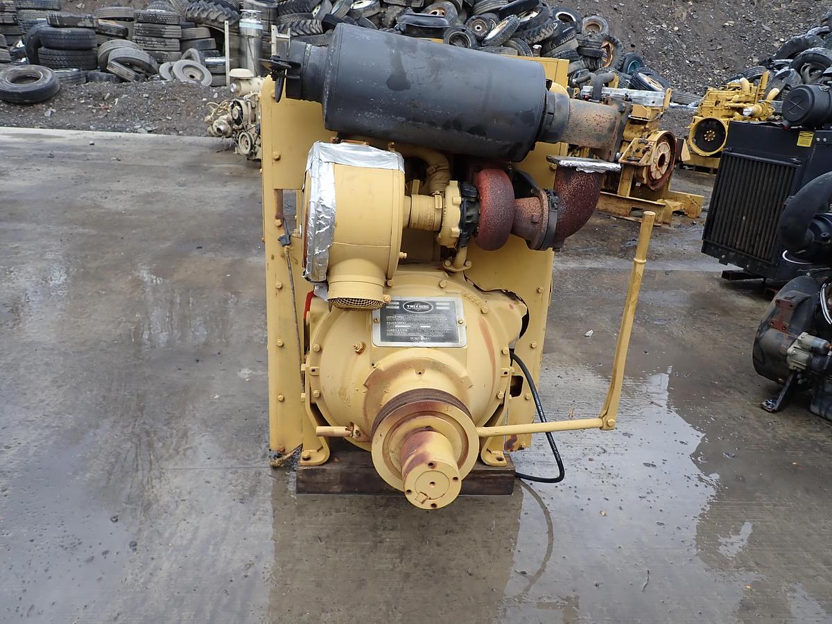 Used 1989 CAT 3304 DI Diesel Engine Power Unit 369 HOURS !! PTO CLUTCH! 