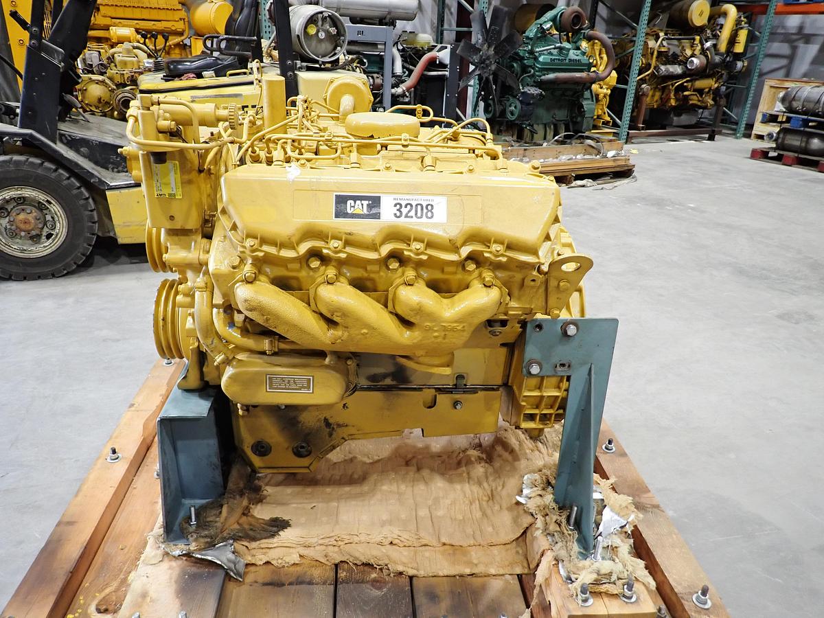 1992 CAT 3208 Diesel Engine GOVERNMENT SURPLUS REBUILD