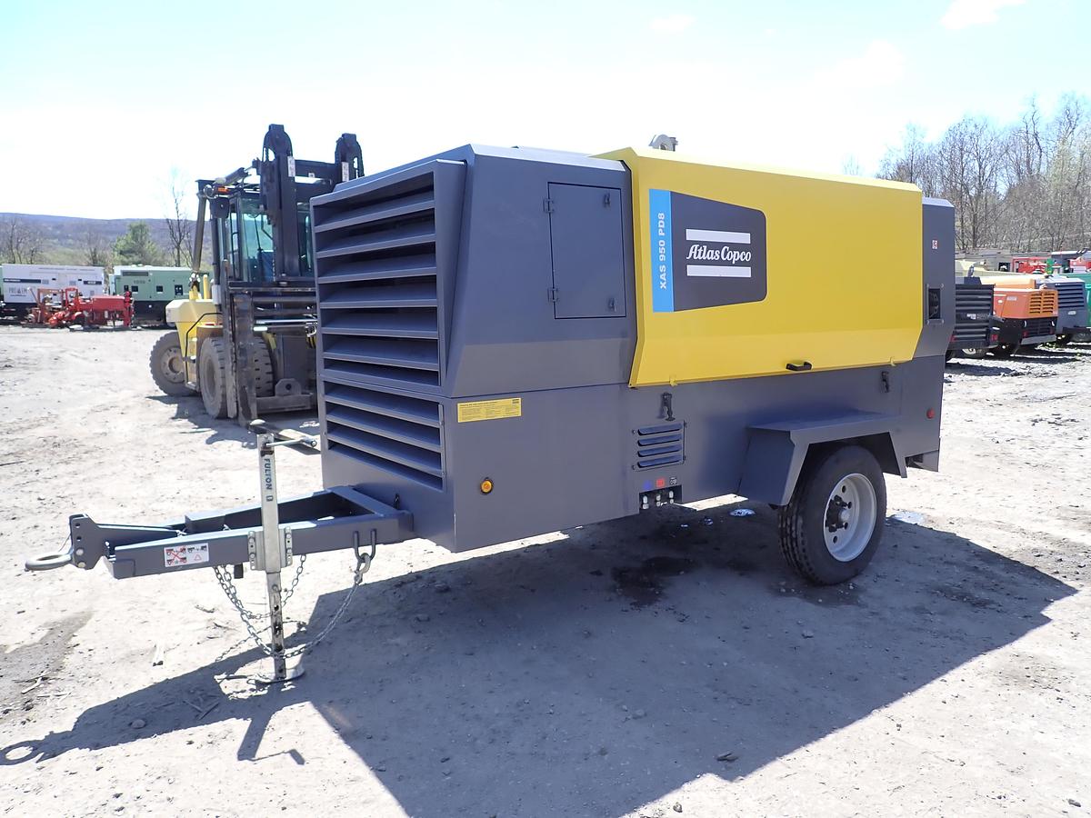 Used 2020 Atlas Copco XAS950 PD8 950 CFM Air Compressor