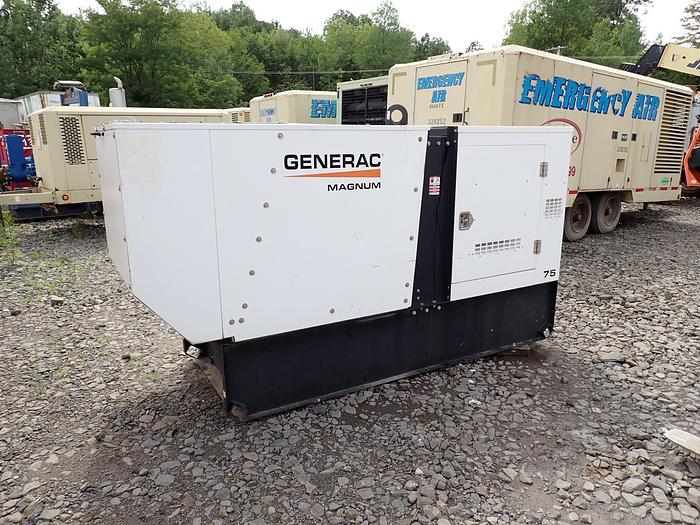 Used 2017 Generac MMG75D 62 KW Generator