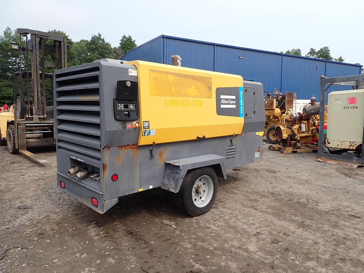Used 2019 Atlas Copco XAS950 CD8 950 CFM Air Compressor