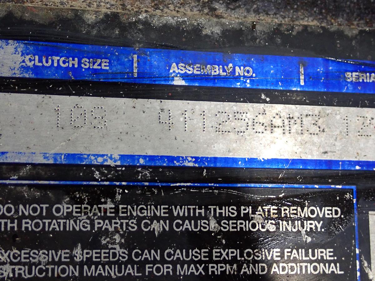 Used 2011 Deutz D2011 L04I Diesel Engine POWER UNIT w/ PTO Clutch