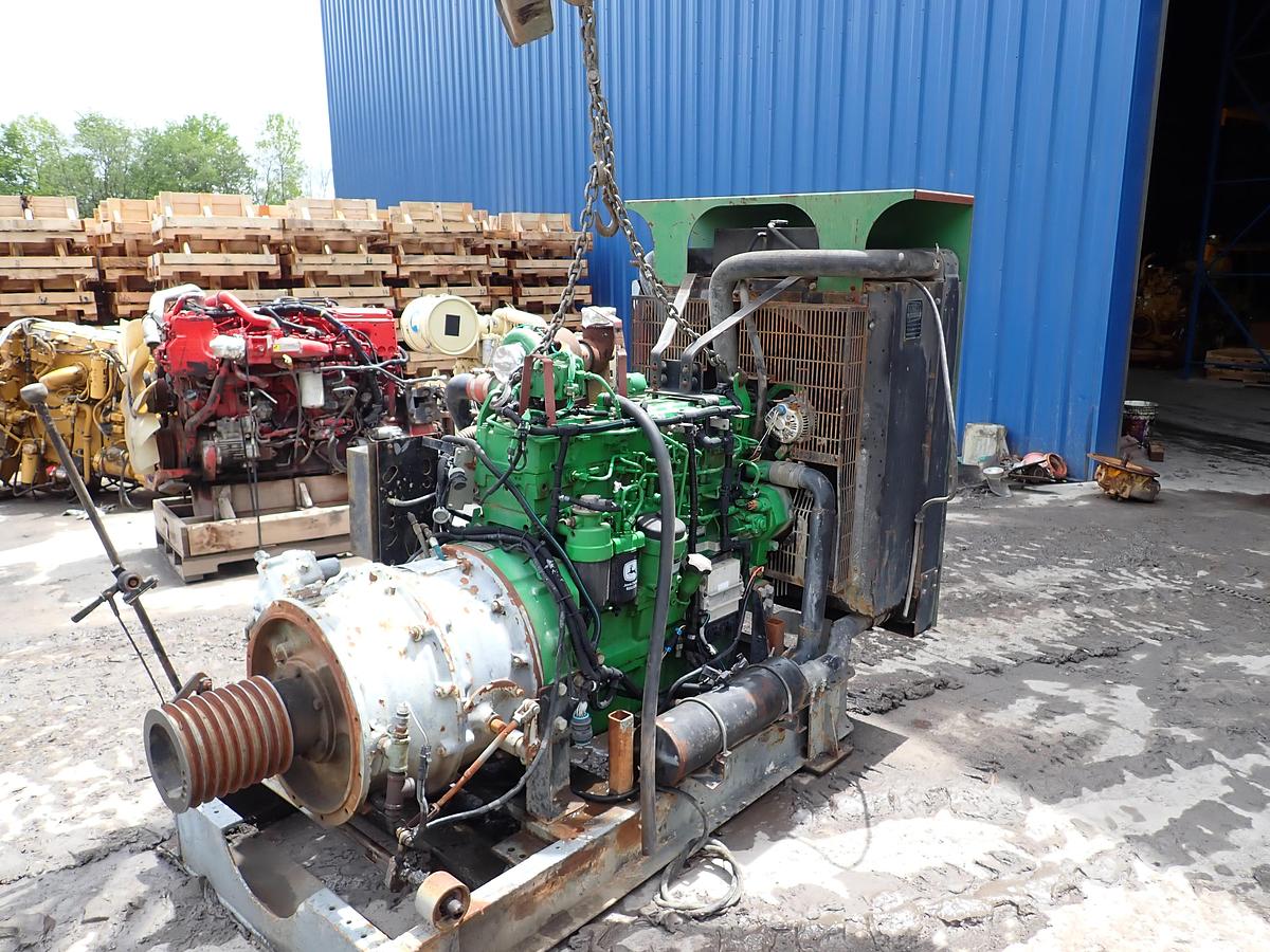 Used 2007 John Deere 6090HF485 Diesel Engine POWER UNIT