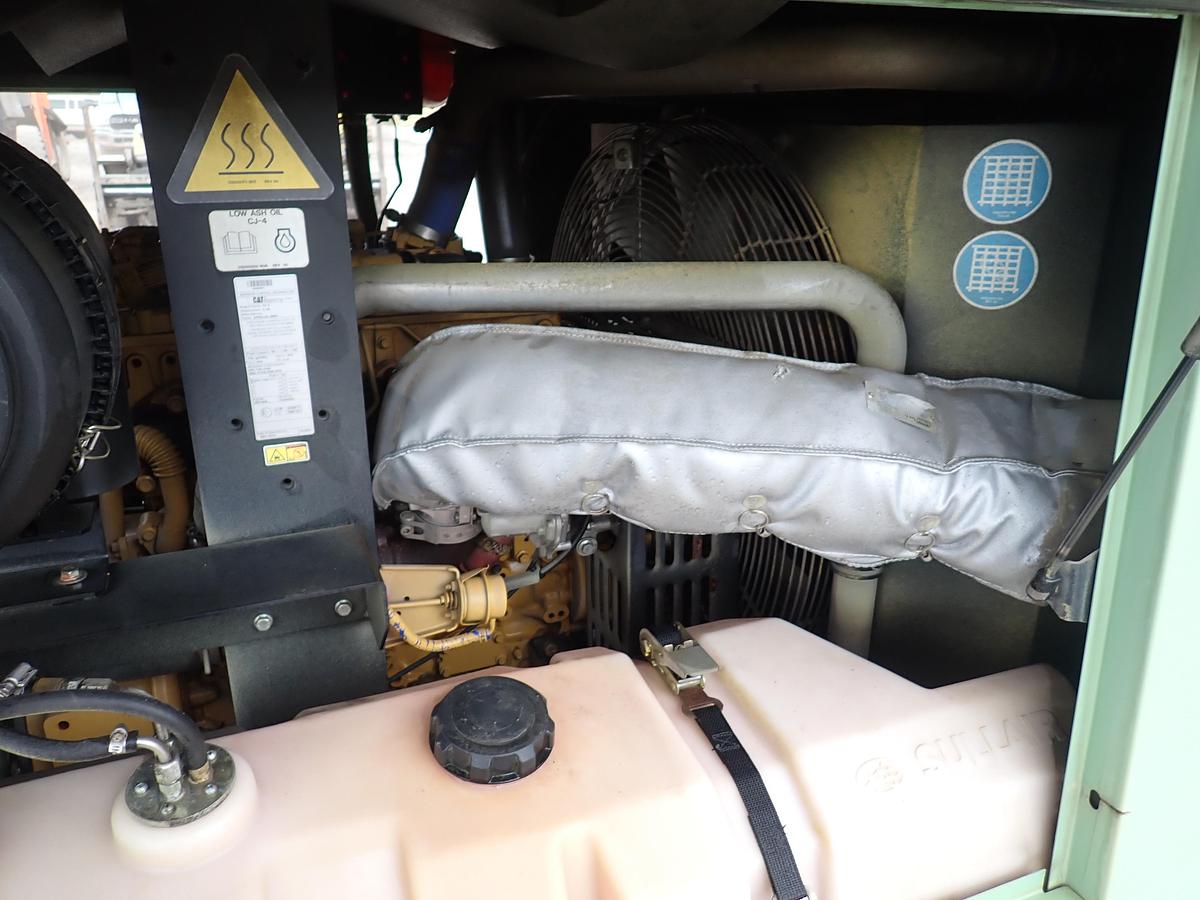 Used 2015 Sullair 375C Air Compressor CAT DIESEL 375 CFM 1678 HOURS