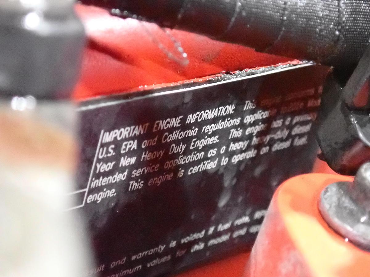 Used 2016 Cummins ISX12 350 Diesel Engine CPL 4591