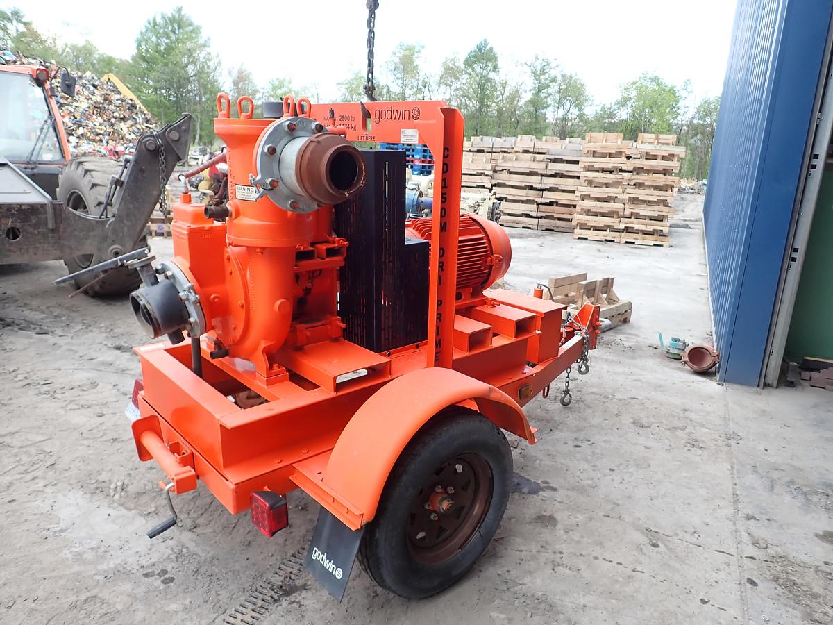 Used 2017 Godwin CD150M 6" ELECTRIC Water Pump
