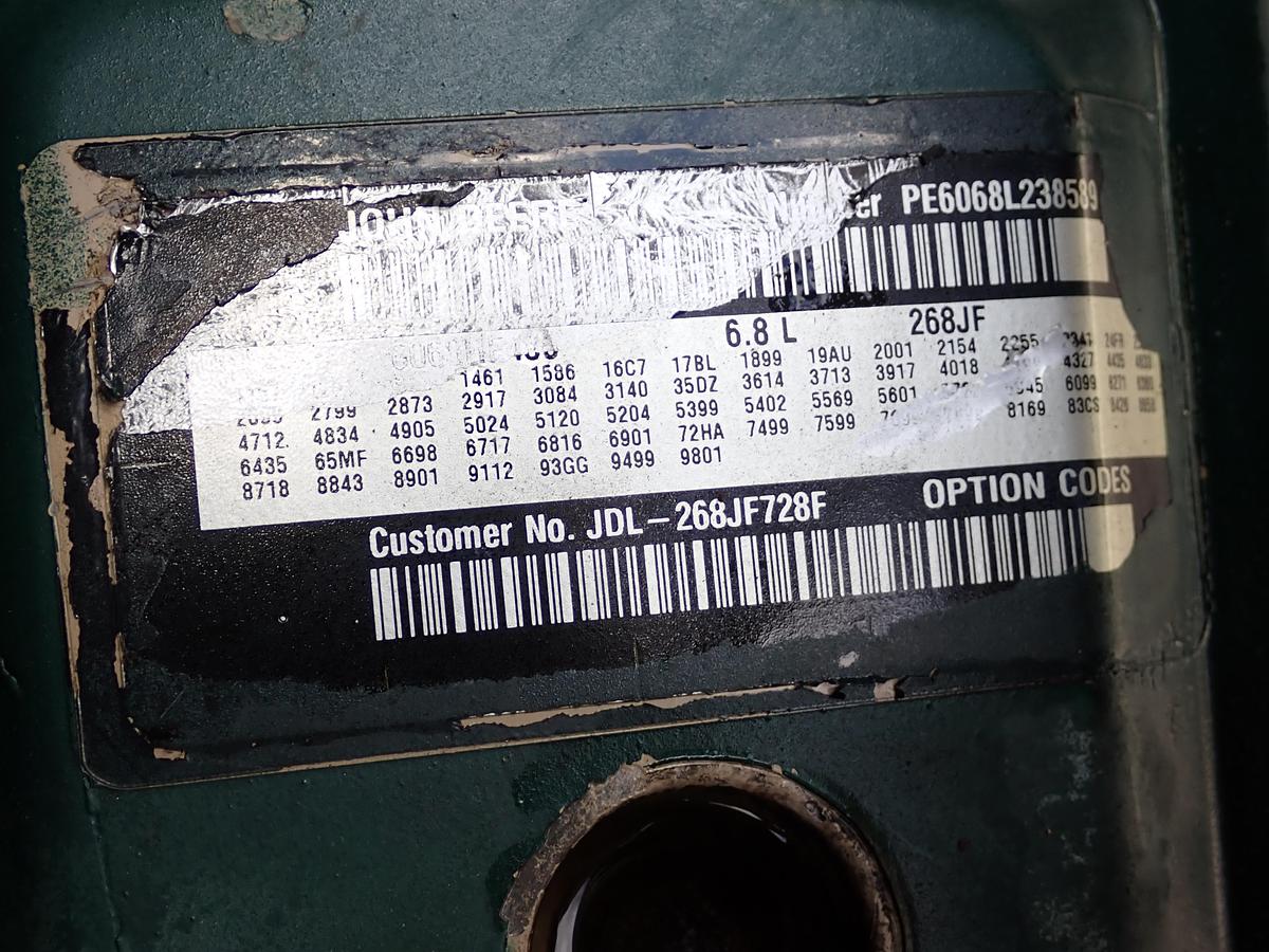 Used John Deere 6068HF485 Diesel Engine POWER UNIT