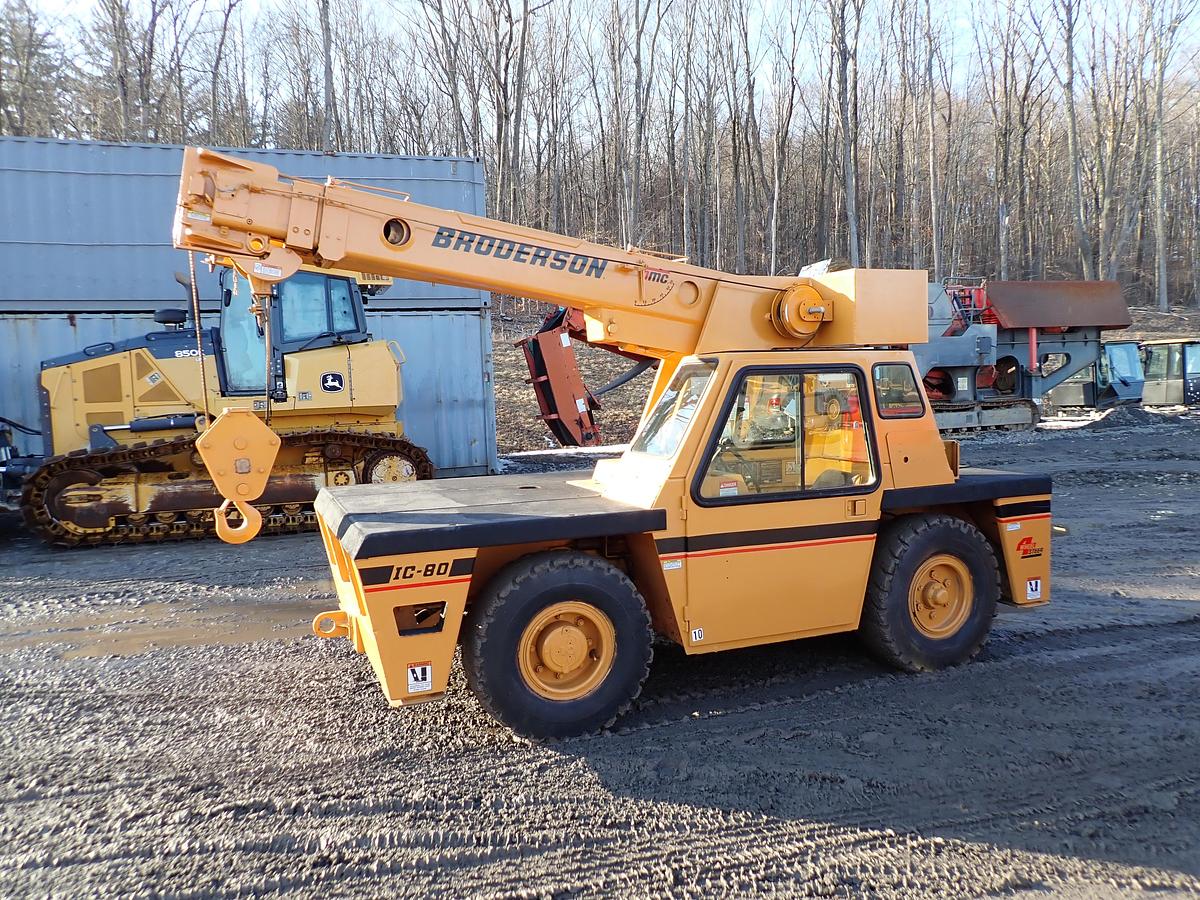 Used 1989 Broderson IC80-1D Carry Deck Crane