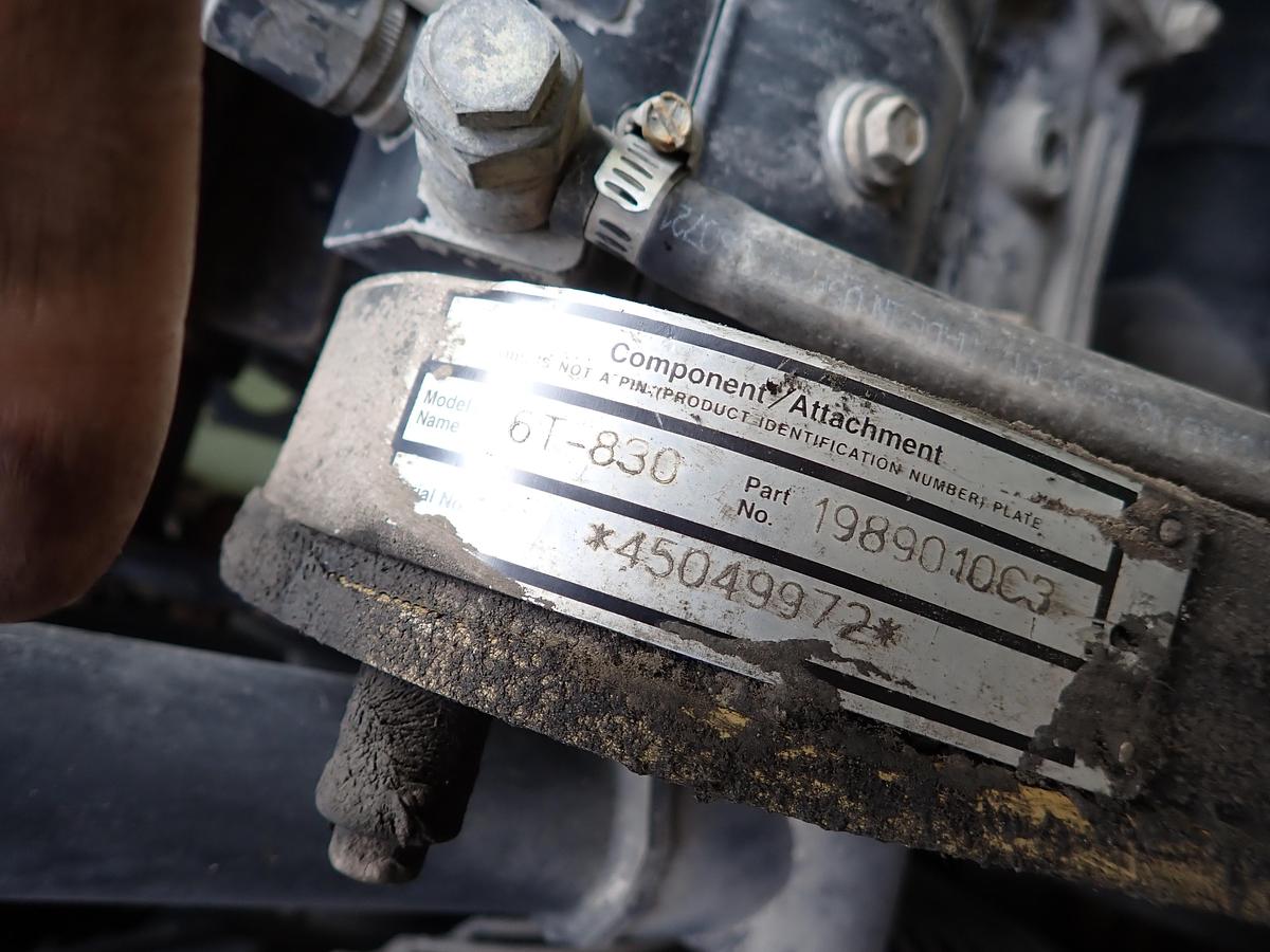 Used Case 6T-830 Turbo Diesel Engine PART # 1989010C3 721B LOADER