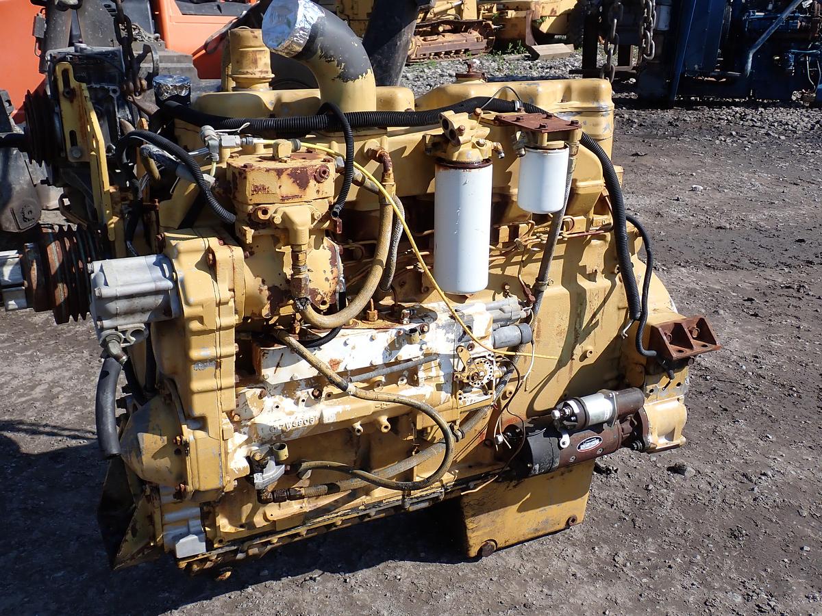 Used 1986 CAT 3406B 425 HP Diesel Truck Engine AR 7C-0166