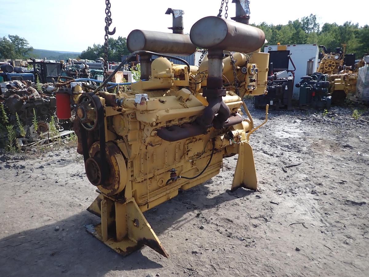 Used Detroit Diesel 16V71 Engine w/ PTO Clutch 7163-7000