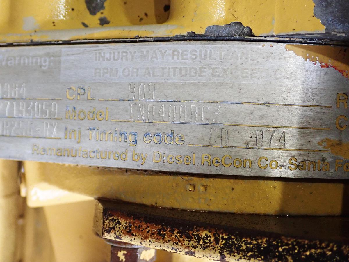 Used 1995 Cummins NTA855 C400 BIG CAM 400 Diesel Engine