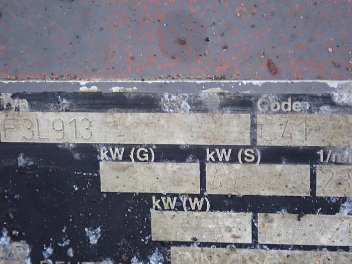 Used 2002 DEUTZ F3L913 Diesel Engine Power Unit