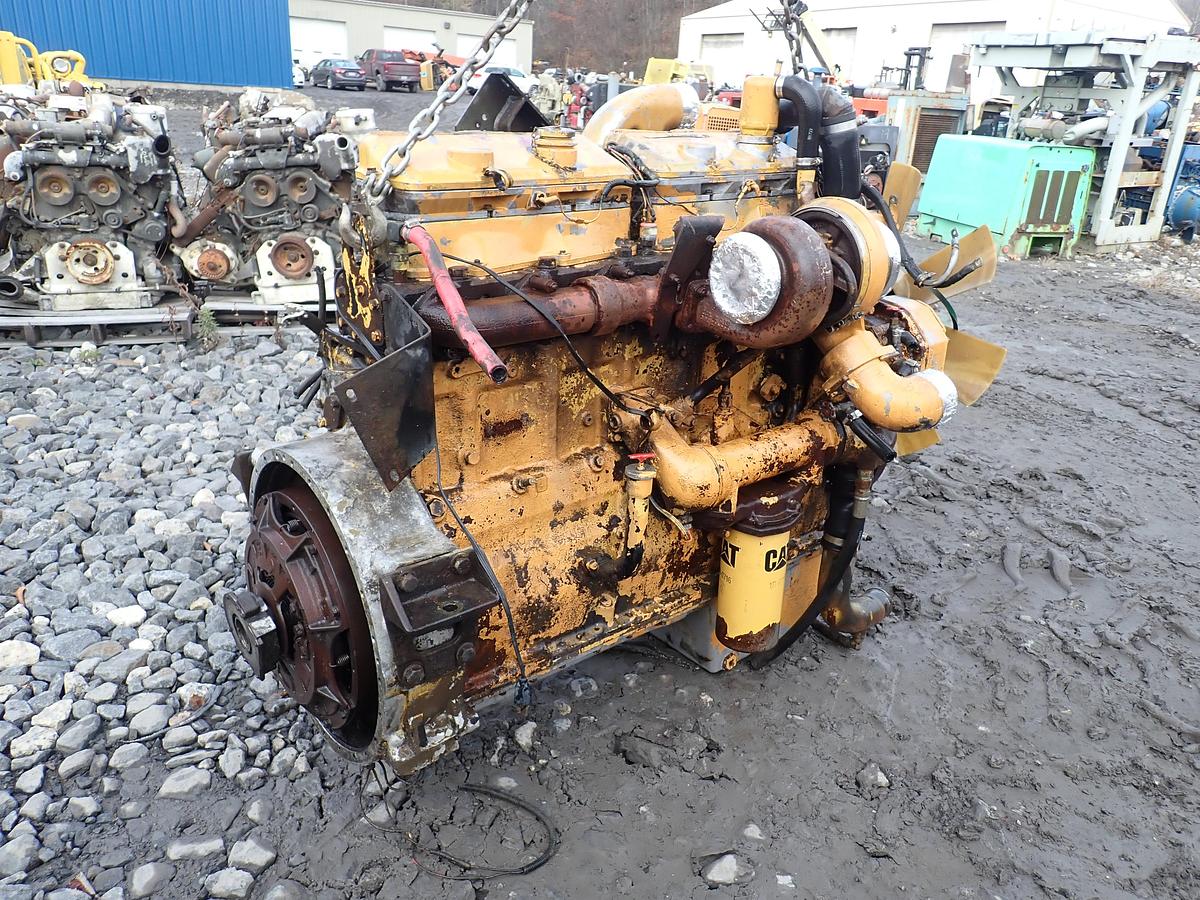 Used 1988 CAT 3406B Turbo Diesel Engine 4MG TRUCK